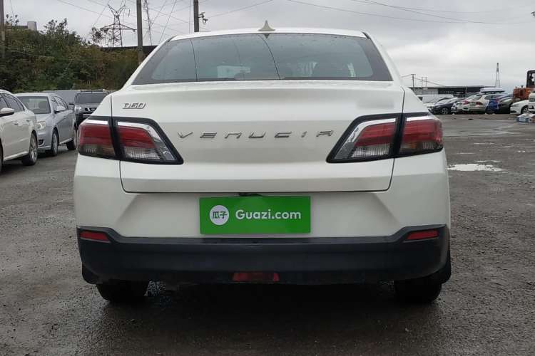 Used Venucia D60 2019 100 000 Glory 1.6L XL Manual Chenku Edition China VI Rear