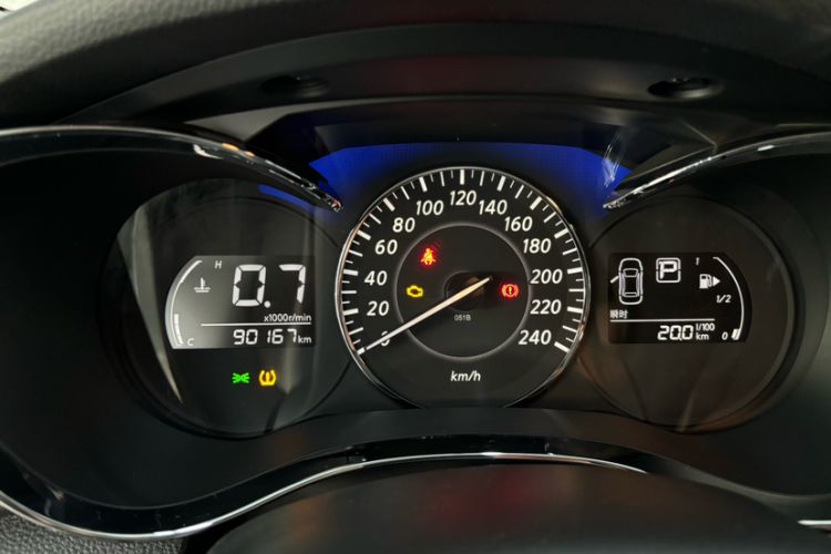 Used Venucia D60 2020 1.6L XE CVT Enjoyment Edition Odometer Close Up