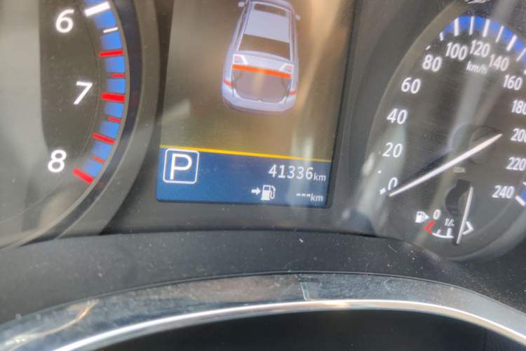 Used Venucia D60 2020 1.6L XL CVT Enjoyment Edition Odometer Close Up