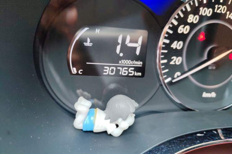 Used Venucia D60 2020 1.6L Entry Manual Comfort Edition Odometer Close Up