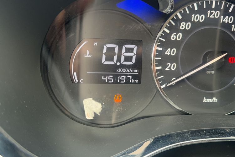 Used Venucia D60 2020 1.6L XE CVT Enjoyment Edition Odometer Close Up