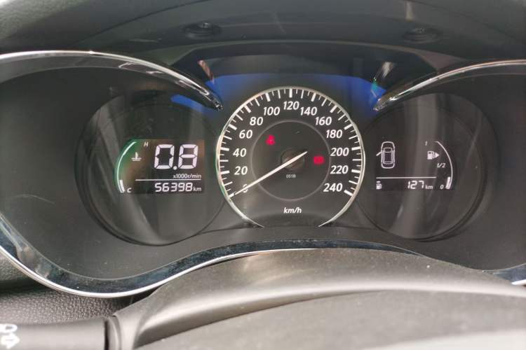 Used Venucia D60 2020 1.6L Entry Manual Comfort Edition Odometer Close Up