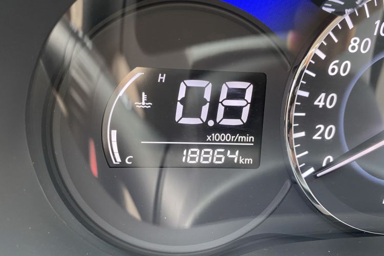 Used Venucia D60 2020 1.6L XL CVT Enjoyment Edition Odometer Close Up