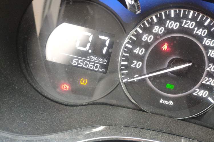 Used Venucia D60 2020 1.6L XL CVT Enjoyment Edition Odometer Close Up