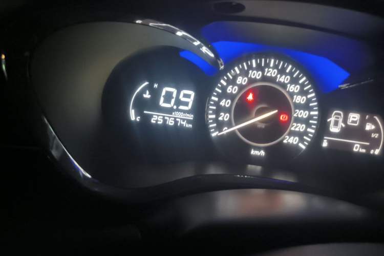 Used Venucia D60 2020 1.6L XE CVT Enjoyment Edition Odometer Close Up