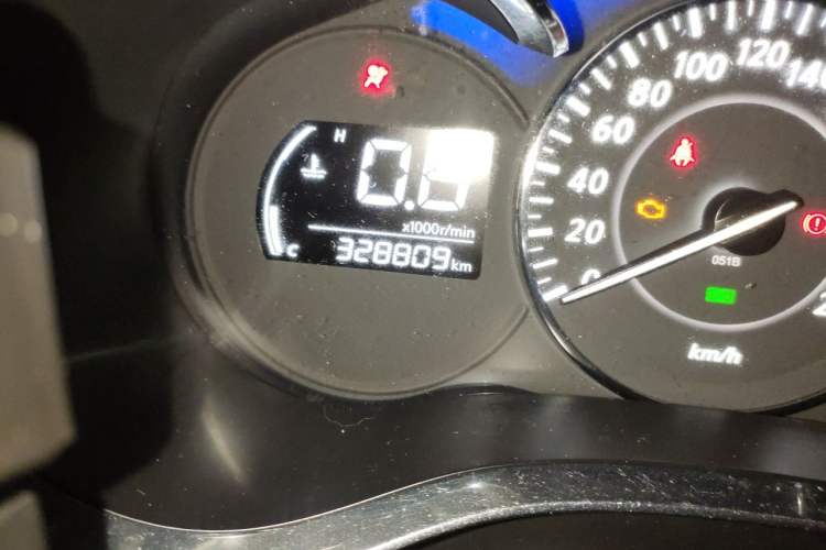 Used Venucia D60 2020 1.6L XE CVT Enjoyment Edition Odometer Close Up