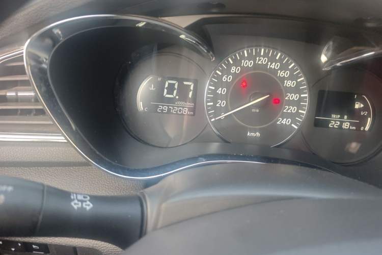 Used Venucia D60 2021 1.6L Entry Manual Comfort Edition Odometer Close Up
