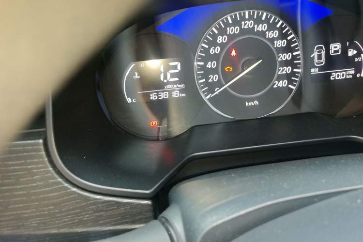 Used Venucia D60 2021 PLUS 1.6L XL CVT Yue Ling Edition Odometer Close Up