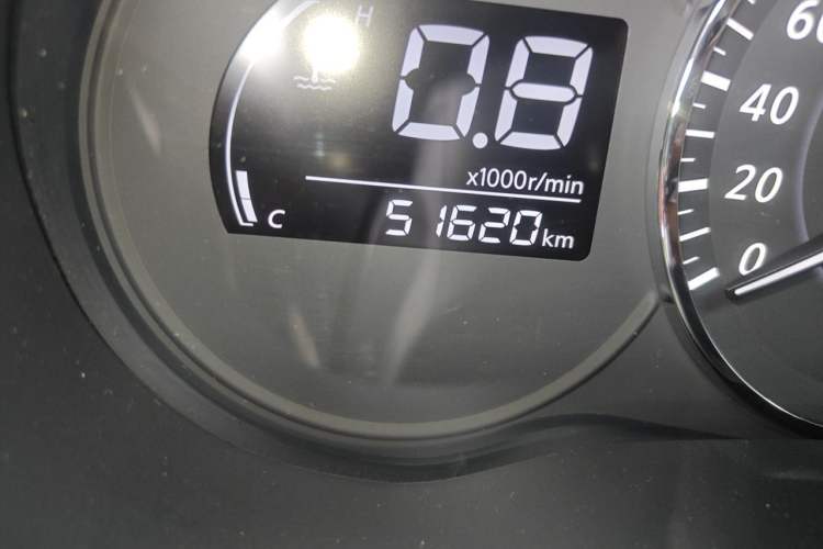 Used Venucia D60 2021 1.6L XE CVT Comfort Edition Odometer Close Up