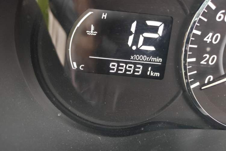 Used Venucia D60 2021 1.6L Entry Manual Comfort Edition Odometer Close Up