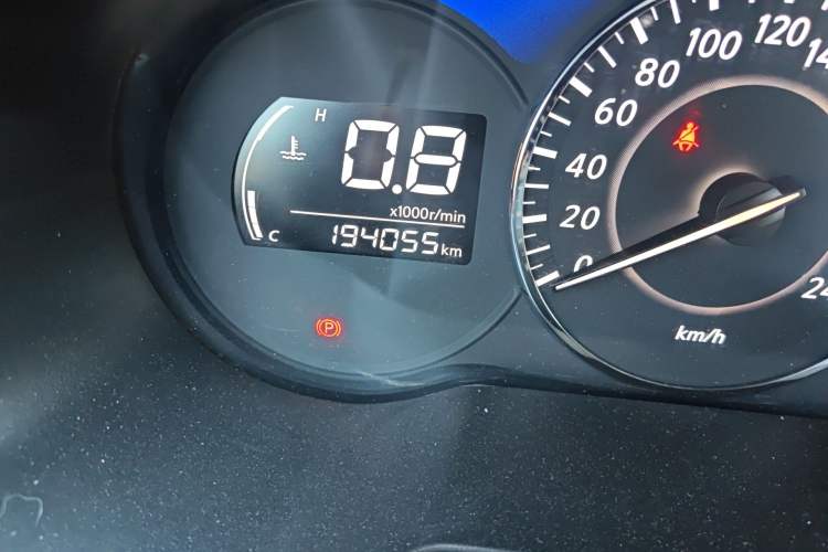 Used Venucia D60 2021 PLUS 1.6L XE CVT Trendy Edition Odometer Close Up