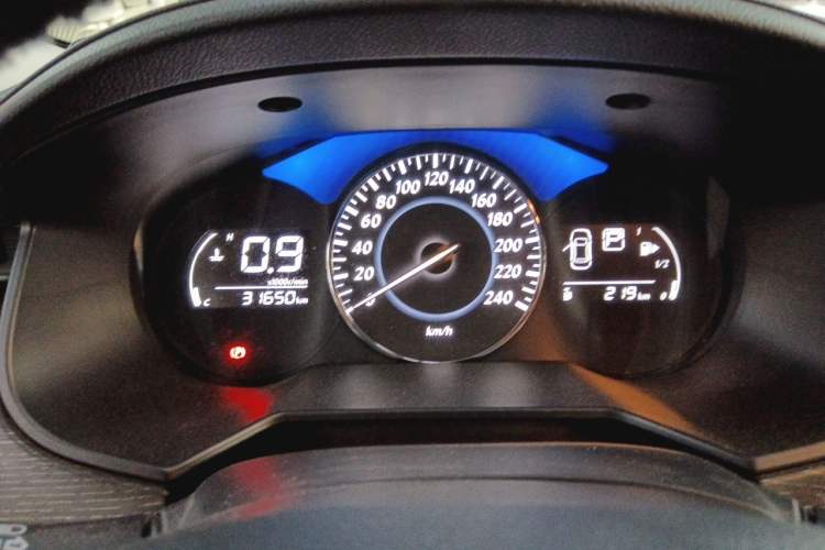 Used Venucia D60 2023 PLUS 1.6L XL CVT Yue Ling Edition Odometer Close Up