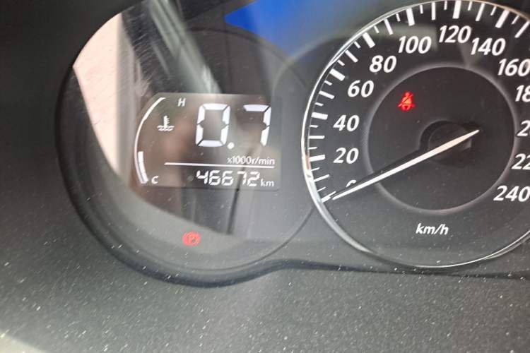 Used Venucia D60 2023 PLUS 1.6L XL CVT Yue Ling Edition Odometer Close Up