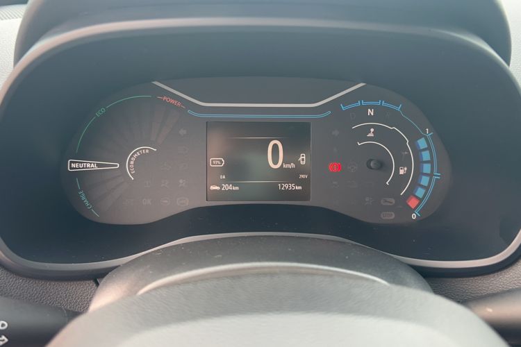 Used Venucia e30 2020 Elite Version Odometer Close Up