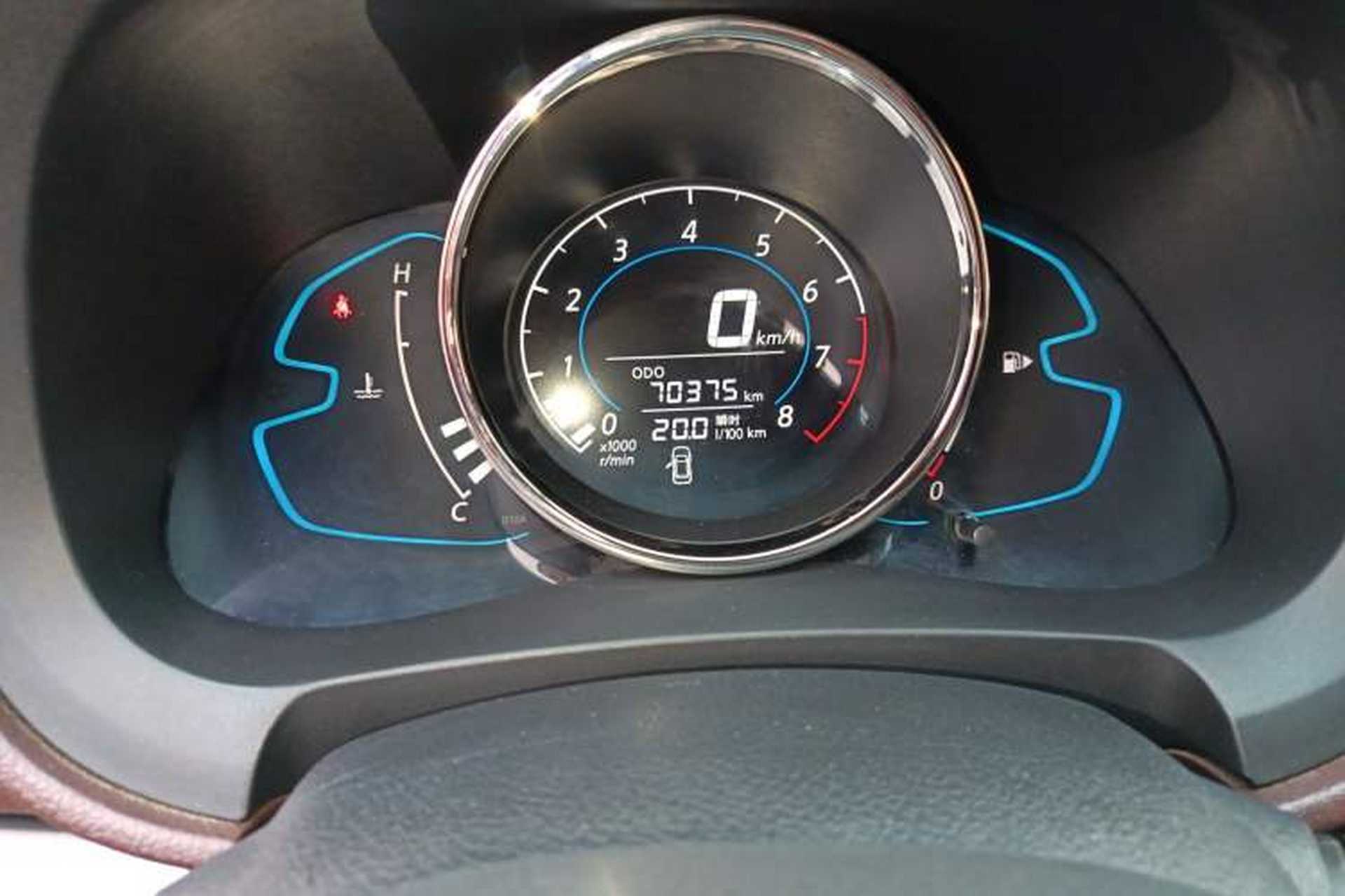 Used Venucia M50V 2017 1.5L XL Manual Comfort Edition Odometer Close Up