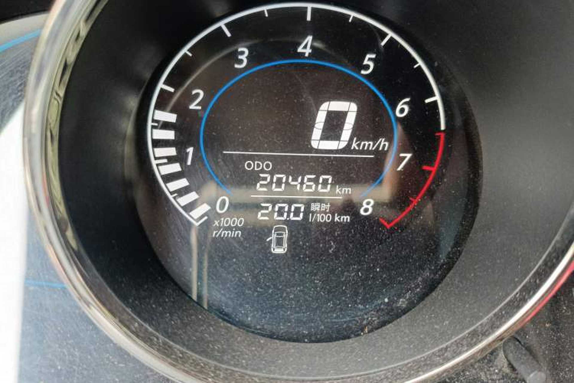 Used Venucia M50V 2017 1.5L XL Manual Comfort Edition Odometer Close Up