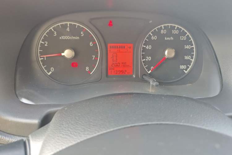 Used Venucia R30 2016 1.2L Manual Enjoyment Edition Odometer Close Up