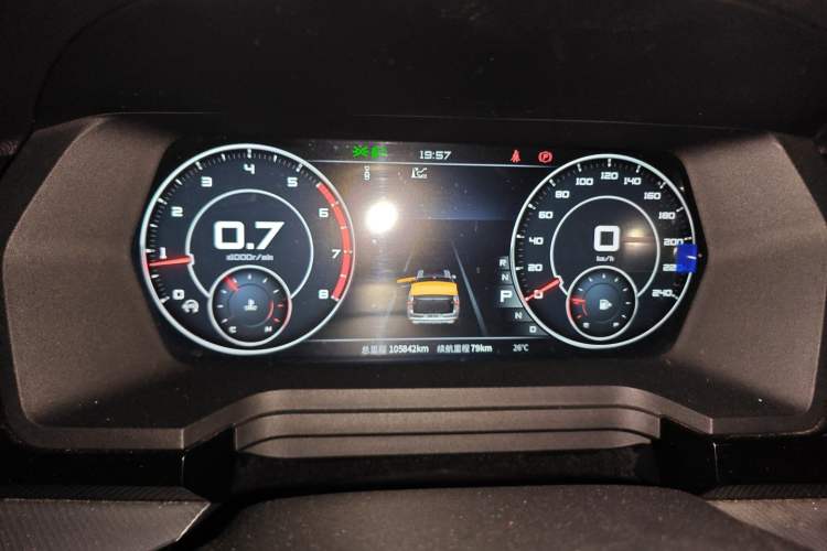 Used Venucia Star 2020 260T Automatic 48V Mild Hybrid Turbocharged Star Edition Instrument Cluster