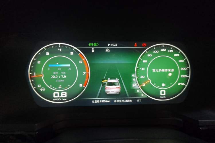 Used Venucia Star 2020 260T Automatic 48V Mild Hybrid Turbocharged Star Edition Instrument Cluster