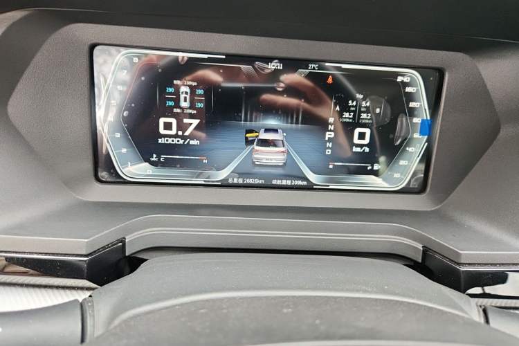Used Venucia Star 2020 260T Automatic XingShang Edition Odometer Close Up