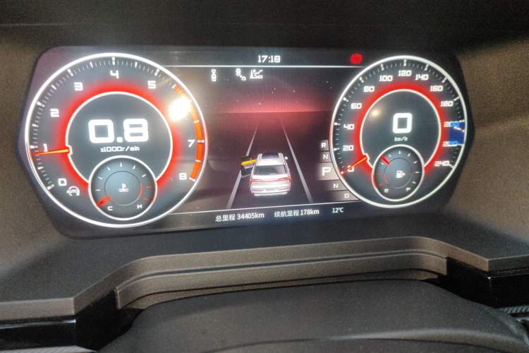 Used Venucia Star 2020 260T Automatic 48V Mild Hybrid Turbocharged Starry Edition Instrument Cluster