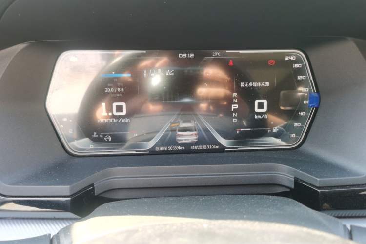 Used Venucia Star 2020 260T Automatic 48V Mild Hybrid Turbocharged Starry Edition Instrument Cluster