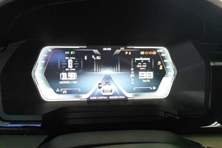 Used Venucia Star 2020 260T Automatic 48V Mild Hybrid Turbocharged Starry Edition Instrument Cluster