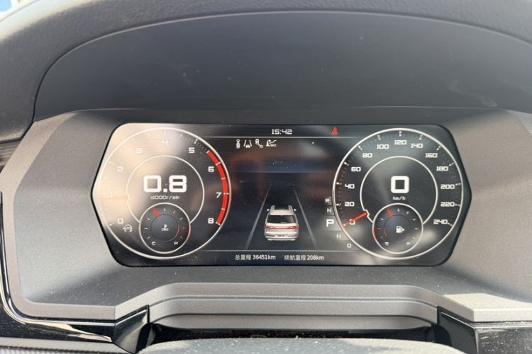 Used Venucia Star 2020 260T Automatic 48V Mild Hybrid Turbocharged Starry Edition Instrument Cluster