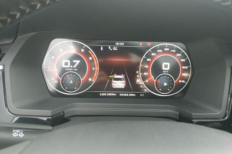 Used Venucia Star 2020 260T Automatic 48V Mild Hybrid Turbocharged Starry Edition Instrument Cluster