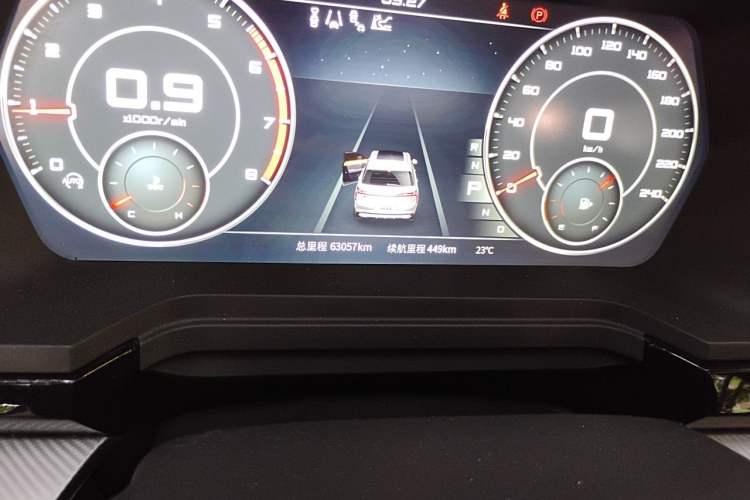 Used Venucia Star 2020 260T Automatic 48V Mild Hybrid Turbocharged Starry Edition Odometer Close Up