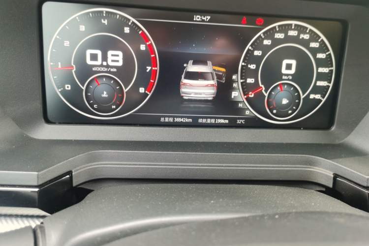 Used Venucia Star 2020 260T Automatic XingShang Edition Odometer Close Up