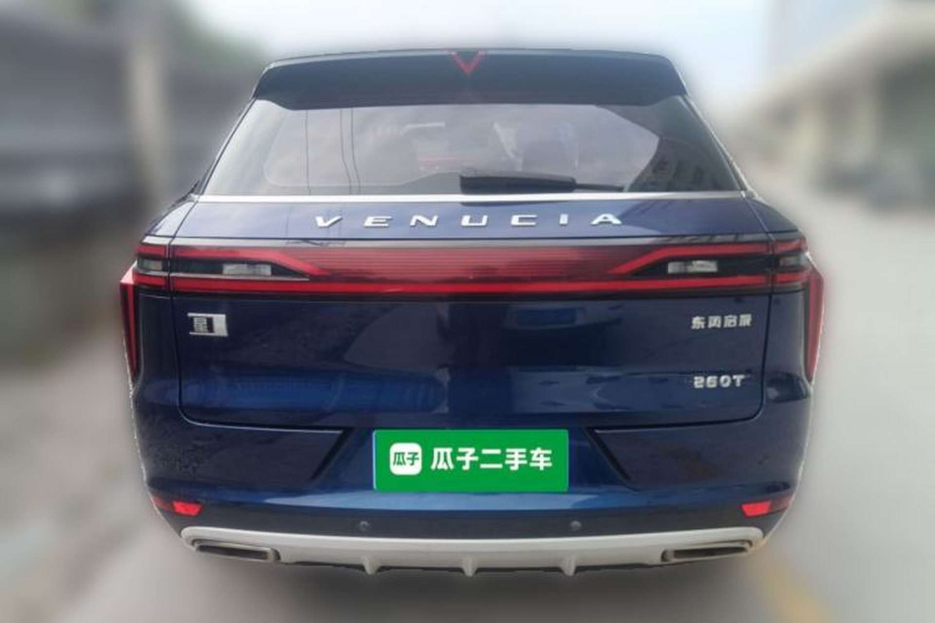 Used Venucia Star 2020 260T Automatic 48V Mild Hybrid Turbocharged Starry Edition Rear