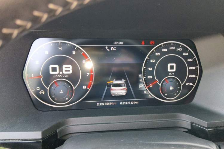 Used Venucia Star 2020 260T Automatic 48V Mild Hybrid Turbocharged Starry Edition Instrument Cluster