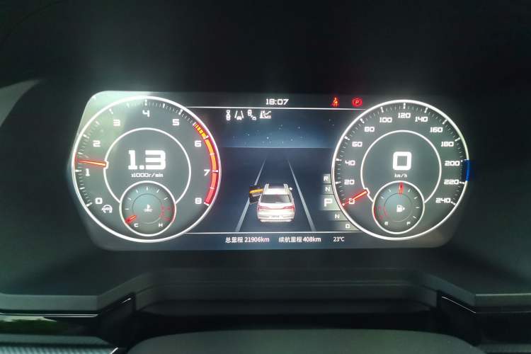 Used Venucia Star 2020 260T Automatic 48V Mild Hybrid Turbocharged Starry Edition Instrument Cluster