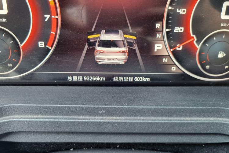 Used Venucia Star 2020 260T Automatic 48V Mild Hybrid Turbocharged Star Edition Odometer Close Up