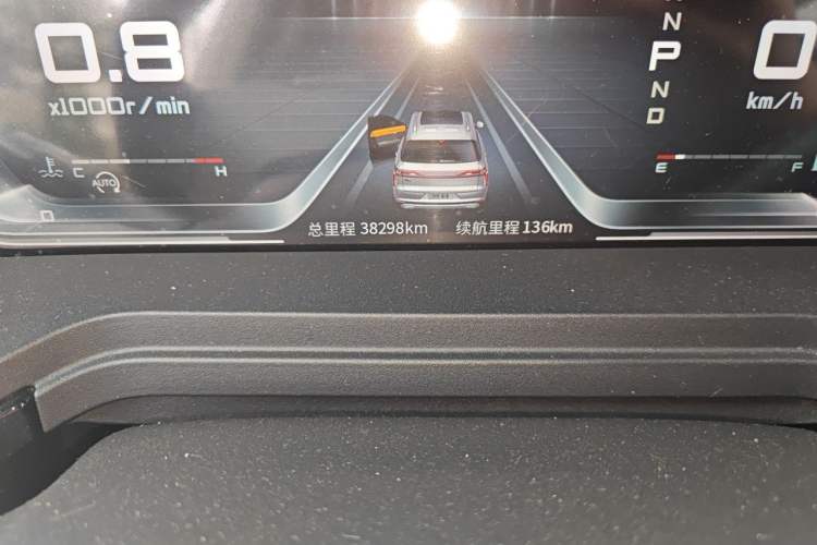 Used Venucia Star 2020 260T Automatic 48V Mild Hybrid Turbocharged Star Edition Odometer Close Up