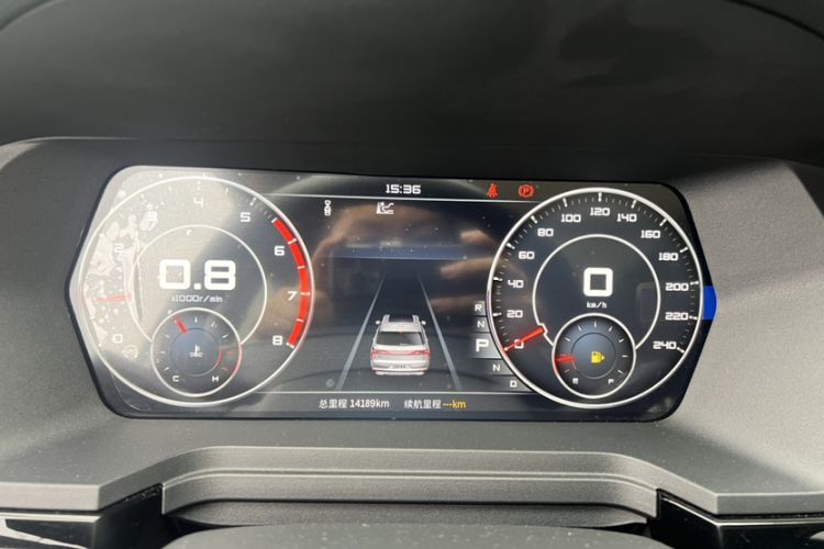 Used Venucia Star 2020 260T Automatic 48V Mild Hybrid Turbocharged Star Edition Odometer Close Up