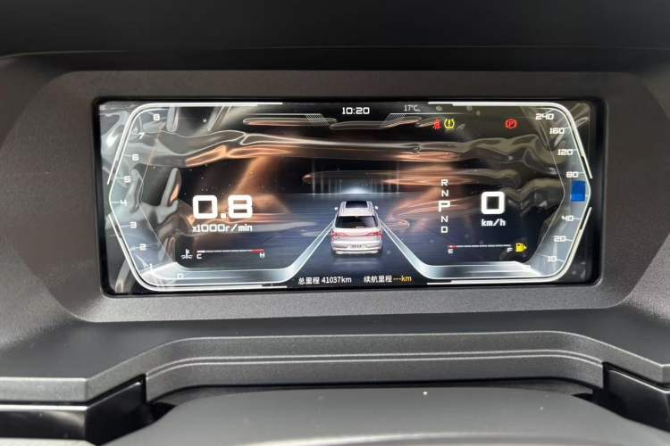 Used Venucia Star 2020 260T Automatic XingShang Edition Odometer Close Up