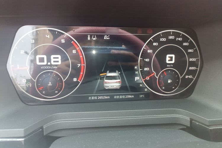 Used Venucia Star 2021 260T Automatic 48V Mild Hybrid Turbocharged Star Achieve Edition Instrument Cluster
