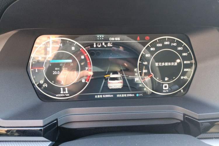 Used Venucia Star 2021 260T Automatic 48V Mild Hybrid Turbocharged Star曜 Edition Instrument Cluster