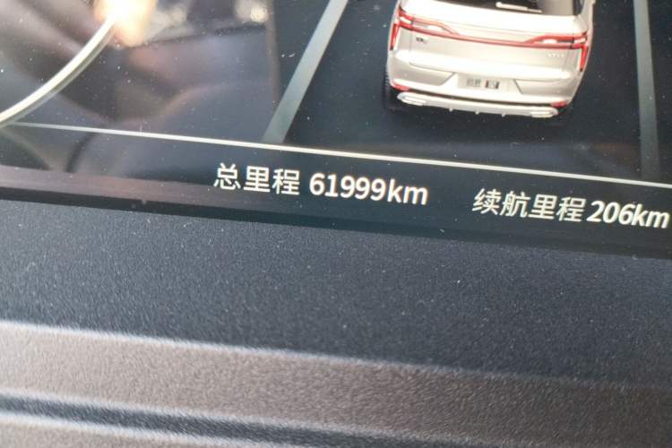 Used Venucia Star 2021 260T Automatic 48V Mild Hybrid Turbocharged Star曜 Edition Odometer Close Up
