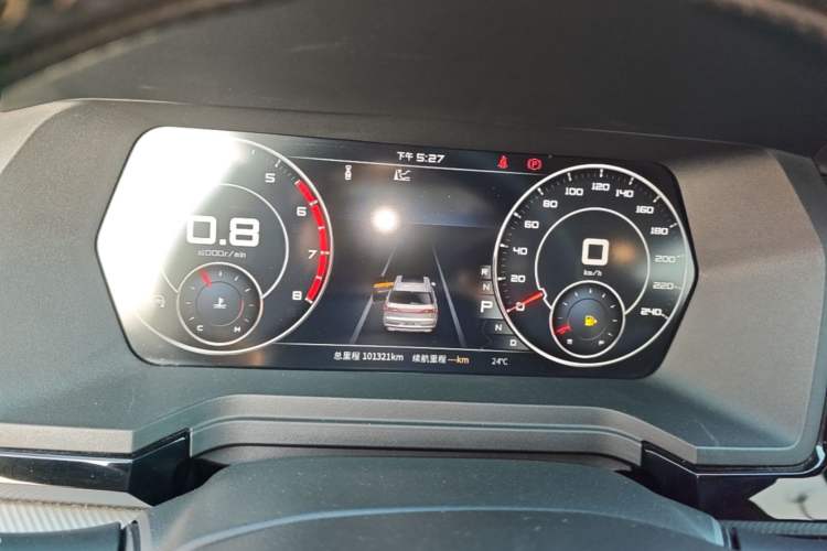 Used Venucia Star 2021 260T Automatic 48V Mild Hybrid Turbocharged Star Achieve Edition Instrument Cluster