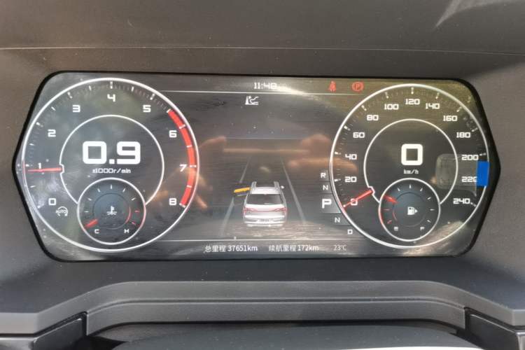 Used Venucia Star 2021 260T Automatic 48V Mild Hybrid Turbocharged Star Achieve Edition Instrument Cluster