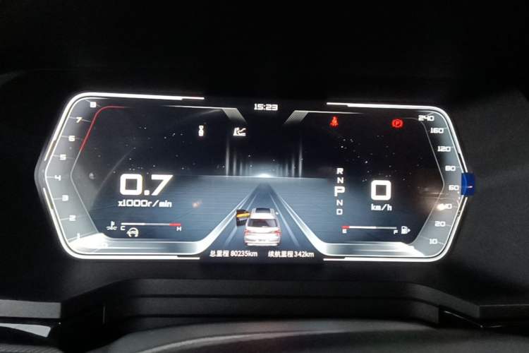 Used Venucia Star 2021 260T Automatic 48V Mild Hybrid Turbocharged Star Achieve Edition Instrument Cluster