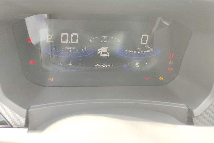Used Venucia T60 2020 1.6L CVT Smart Drive Version China VI Standard Odometer Close Up