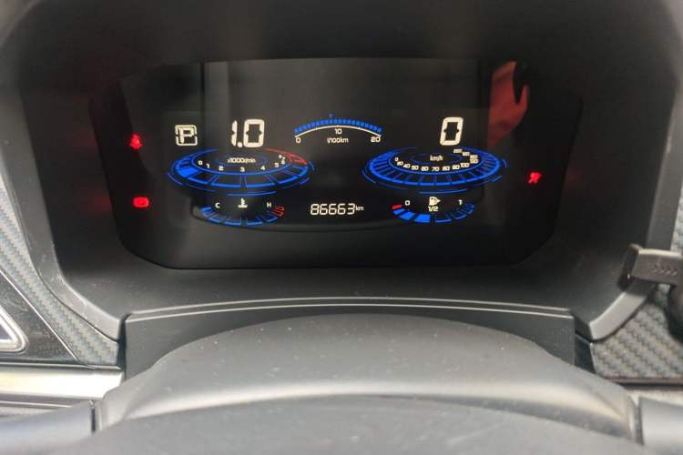 Used Venucia T60 2018 1.6L CVT Smart & Fun Version China V Standard Odometer Close Up