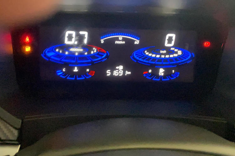 Used Venucia T60 2018 1.6L Manual ZhiShang Edition China V Standard Odometer Close Up