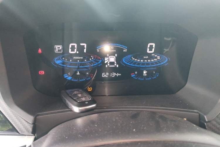 Used Venucia T60 2018 1.6L CVT Smart & Fun Version China VI Standard Odometer Close Up