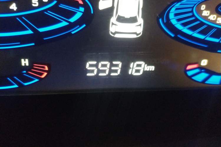Used Venucia T60 2018 1.6L CVT Smart Edition (ISS) China VI Odometer Close Up