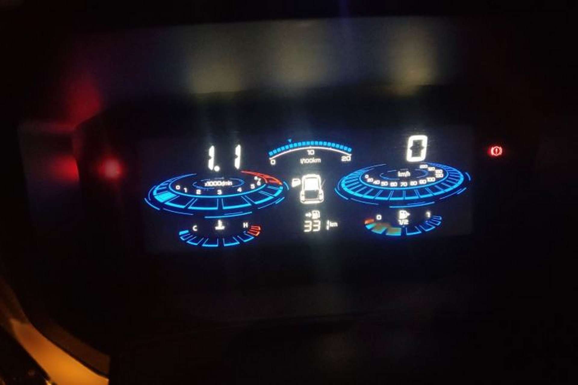 Used Venucia T60 2020 1.6L Manual Smart Vision Version China VI Standard Instrument Cluster